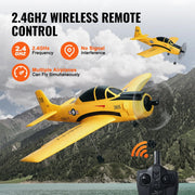 VEVOR RC Airplane Trainer Aircraft EPP Foam RC Plane Toy 2.4 Ghz Remote Control - Lacatang Shop