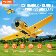 VEVOR RC Airplane Trainer Aircraft EPP Foam RC Plane Toy 2.4 Ghz Remote Control - Lacatang Shop