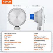 VEVOR Ultra Bright LED Barn Light 50W Flood Security - Lacatang Shop