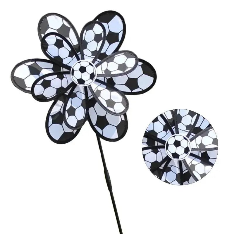 Vibrant Double Layered Wind Spinners for Outdoor Garden Decor and Picnic Enjoyment - Lacatang Shop