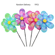 Vibrant Double Layered Wind Spinners for Outdoor Garden Decor and Picnic Enjoyment - Lacatang Shop