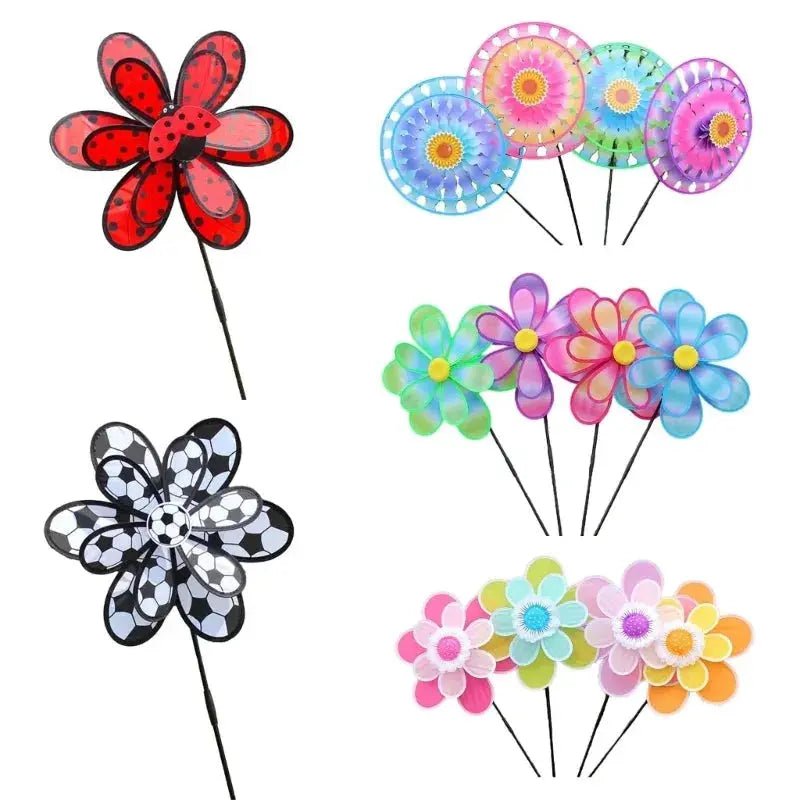 Vibrant Outdoor Wind Spinners for Garden and Lawn Decor – Eye - Catching Camping and Picnic Accessory - Lacatang Shop