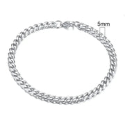 Vnox 3 - 11mm Chunky Miami Curb Chain Bracelet for Men, Stainless Steel Cuban Link Chain Wristband Classic Punk Heavy Male Jewelry - Lacatang Shop