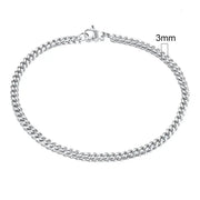 Vnox 3 - 11mm Chunky Miami Curb Chain Bracelet for Men, Stainless Steel Cuban Link Chain Wristband Classic Punk Heavy Male Jewelry - Lacatang Shop