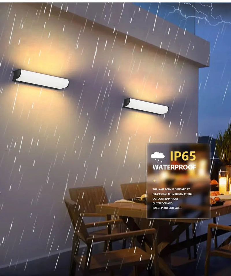 Wall Light LED Aluminium Lamp Indoor Outdoor AC85 - 265V Waterproof Led Lights Wall Panels Decoration Items For Home Balcony Porch - Lacatang Shop