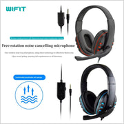 WIFIT Computer Gaming Earphones - Wired Bass Stereo with Mic