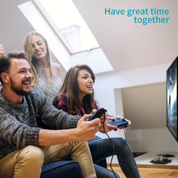 Wired Gaming Controller Joystick Gamepad with Dual - Vibration - Lacatang Shop