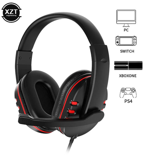 Wired Gaming Headphones with Microphone for PC, Laptop, PS4, Xbox One