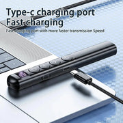 Wireless Presenter Red Laser Page Turning Pen 2.4G Volume Remote Control PPT Presentation USB PowerPoint Pointer Mouse - Lacatang Shop