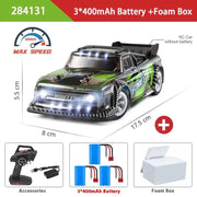 WLtoys 1:28 284131 284161 2.4G High - Speed 4WD Mini RC Racing Car - 30KM/H Remote Control Drift Toy for Kids and Gifts - Lacatang Shop