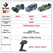 WLtoys 1:28 284131 284161 2.4G High - Speed 4WD Mini RC Racing Car - 30KM/H Remote Control Drift Toy for Kids and Gifts - Lacatang Shop