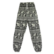 Women Red Elephant Design Loose Fit Harem Pants Hippie Workout Party Beach Pants Casual Trousers Dropshipping - Lacatang Shop