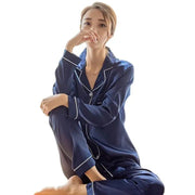 Women Silk Satin Pajamas - Lacatang Shop