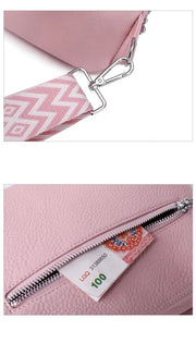 Women's Chest Bags Pure ColorPU leather Female Crossbody Bags Fashion Sports Shoulder Bag Casual Female Sling Waist Chest Pack - Lacatang Shop