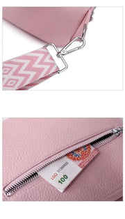 Women's Chest Bags Pure ColorPU leather Female Crossbody Bags Fashion Sports Shoulder Bag Casual Female Sling Waist Chest Pack - Lacatang Shop