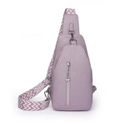 Women's Chest Bags Pure ColorPU leather Female Crossbody Bags Fashion Sports Shoulder Bag Casual Female Sling Waist Chest Pack - Lacatang Shop