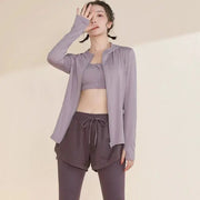 Women's Slimming Zipper Cardigan Professional Training Quick Drying Clothes - Lacatang Shop