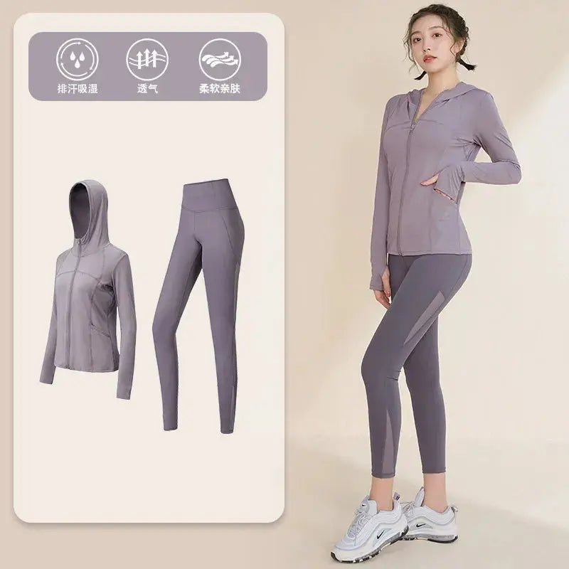 Women's Slimming Zipper Cardigan Professional Training Quick Drying Clothes - Lacatang Shop