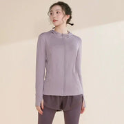 Women's Slimming Zipper Cardigan Professional Training Quick Drying Clothes - Lacatang Shop