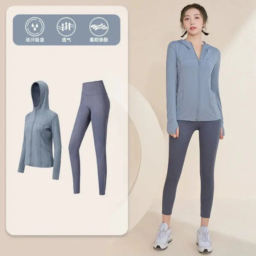 Women's Slimming Zipper Cardigan Professional Training Quick Drying Clothes - Lacatang Shop