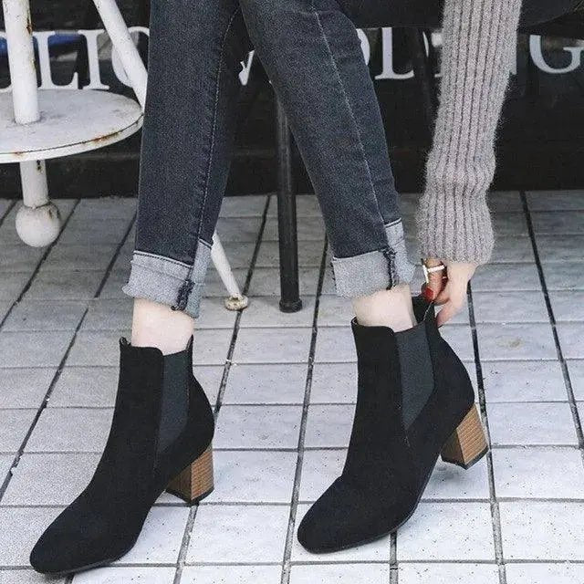 Women's Snow Boots Leopard - Printed - Lacatang Shop