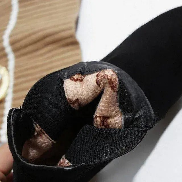 Women's Snow Boots Leopard - Printed - Lacatang Shop