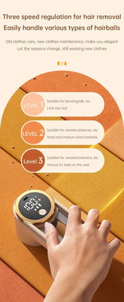 Xiaomi Digital Home Hair Ball Trimmer Electric Portable Home Fabric Shaver Rechargeable Fluff Pellet Lint Remover For Sweater - Lacatang Shop