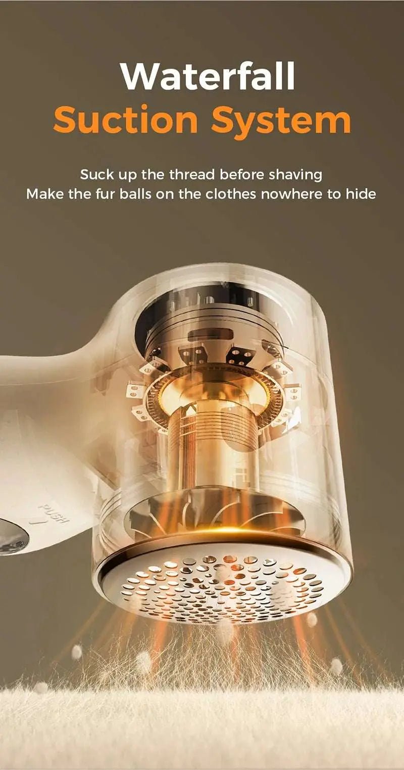 Xiaomi Electric Lint Remover for Clothing Portable Hair Ball Trimmer Rechargeable Fabric Shaver 3 - Speeds with Digital Display - Lacatang Shop