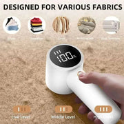 Xiaomi Electric Lint Remover Rechargeable Pellet Fabric Shaver Clothing Clothes Fluff Remover Portable Hair Balls Fuzz Removers - Lacatang Shop