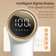 Xiaomi Electric Lint Remover USB Rechargeable Intelligent Digital Display Hairball Trimmer Portable Clothes Shaver 5 Gear Razor - Lacatang Shop