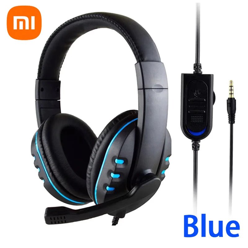 Xiaomi Wired Gaming Headphones Game Headset Noise Cancelling Earphone with Microphone Volume Control for PS4 Play Station NEW - Lacatang Shop