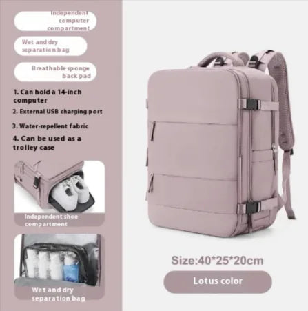 Women's Large-Capacity Schoolbag 

Effortlessly stylish: Large-capacity schoolbag for women - perfect for the busy student  Lacatang Shop Lacatang Shop 