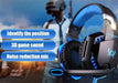 Ninja Dragon G9300 LED Gaming Headset with Microphone Yellow Pandora